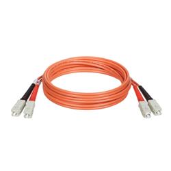 Tripp Lite Fiber Optic Duplex Patch Cable - 2 x SC - 2 x SC - 196.85ft - Orange