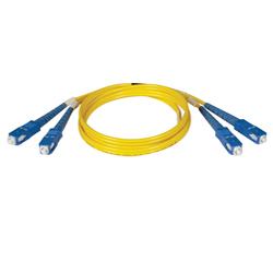 Tripp Lite Fiber Optic Duplex Patch Cable - 2 x SC - 2 x SC - 29.53ft - Yellow
