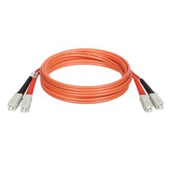 Tripp Lite Fiber Optic Duplex Patch Cable - 2 x SC - 2 x SC - 2ft - Orange