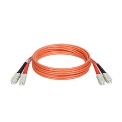 Tripp Lite Fiber Optic Duplex Patch Cable - 2 x SC - 2 x SC - 3ft - Orange