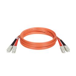 Tripp Lite Fiber Optic Duplex Patch Cable - 2 x SC - 2 x SC - 3ft - Orange