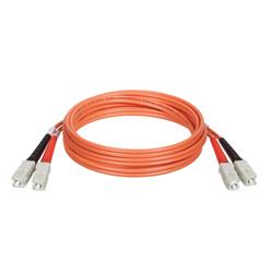 Tripp Lite Fiber Optic Duplex Patch Cable - 2 x SC - 2 x SC - 75.46ft - Orange