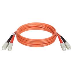 Tripp Lite Fiber Optic Duplex Patch Cable - 2 x SC - 2 x SC - 82.02ft - Orange