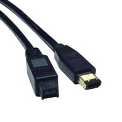 Tripp Lite FireWire Cable - 1 x FireWire - 1 x FireWire - 10ft - Black (F017-010)