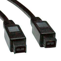 Tripp Lite FireWire Cable - 1 x FireWire - 1 x FireWire - 6ft - Black (F015-006)