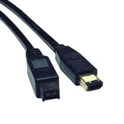 Tripp Lite FireWire Cable - 1 x FireWire - 1 x FireWire - 6ft - Black (F017-006)