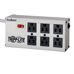 Tripp Lite Isobar 6 Outlet 120V Surge Suppressor - Receptacles: 6 x NEMA 5-15R - 2350J