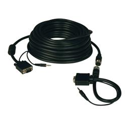 Tripp Lite Monitor & Stereo Audio Cable - 50ft - Black