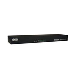 Tripp Lite NetCommander 8-Port KVM Switch - 8 x 1 - 8 x RJ-45 Keyboard/Mouse/Video - 1U - Rack-mountable