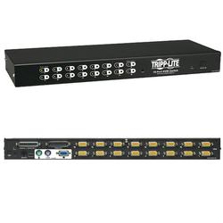 Tripp Lite NetDirector 16-Port KVM Switch - 16 x 1 - 16 x SPDB-15 - 1U - Rack-mountable