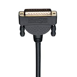 Tripp Lite Null Modem Cable - 1 x DB-9 - 1 x DB-25 - 6ft