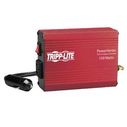 Tripp Lite PowerVerter 150-Watt Ultra-Compact Inverter - Input Voltage:12V DC - Output Voltage:120V AC - 150W Pulse-width Modulated Sine Wave