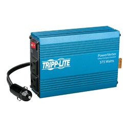 Tripp Lite PowerVerter 375-Watt Ultra-Compact Inverter - Input Voltage:12V DC - Output Voltage:120V AC - 375W Pulse-width Modulated Sine Wave