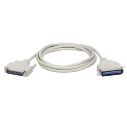 Tripp Lite Printer Parallel Cable - 1 x DB-25 - 1 x Centronics - 10ft