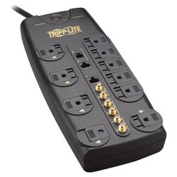 Tripp Lite Protect It HT1010SAT3 Home/Business Theater Surge Suppressor - Receptacles: 10 x NEMA 5-15R - 3345J