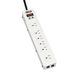 Tripp Lite Protect It! TLM626TEL15 6-outlets Surge Suppressor - Receptacles: 6 x NEMA 5-15R - 1208J