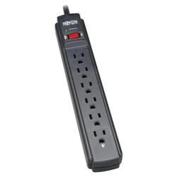 Tripp Lite Protect It! TLP606B 6 Outlet Surge Suppressor - Receptacles: 6 x NEMA 5-15R - 750J