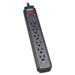 Tripp Lite Protect It! TLP606B 6 Outlet Surge Suppressor - Receptacles: 6 x NEMA 5-15R - 750J