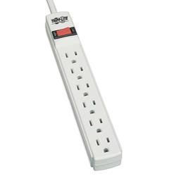 Tripp Lite ProtectIT 6 Outlets 120V Surge Suppressor - Receptacles: 6 x NEMA 5-15R - 250J