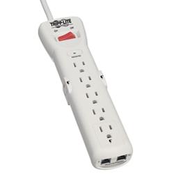 Tripp Lite ProtectIT 7 Outlets 120V Surge Suppressor - Receptacles: 7 x NEMA 5-15R - 1270J (SUPER6TEL12)