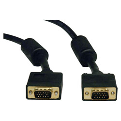 Tripp Lite SVGA/VGA Monitor Replacement Cable - 1 x HD-15 - 1 x HD-15 - 15ft - Black