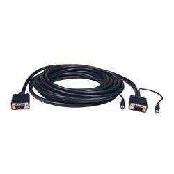 Tripp Lite VGA/SVGA & Stereo Audio Cable - 10ft - Black