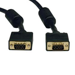 Tripp Lite Video Cable - 1 x HD-15 - 1 x HD-15 - 50ft - Black