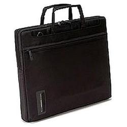 Tucano Work-out Slim Notebook Case - Top Loading - Shoulder Strap, Handle - Fabric - Black