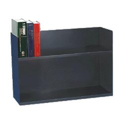 Mmf Industries Two Tier Book Rack, 29-1/8 x10-3/8 x20 , Black (MMF26423BRBK)