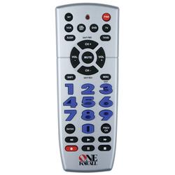 One For All UEI Value Line Remote Control - Cable Box, DVD Player, Satellite Receiver, TV, TV/DVD Combo, TV/VCR Combo, VCR - Universal Remote