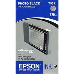 EPSON ULTRCHRM INK 220ml f/7800/9800-PHT/BLK