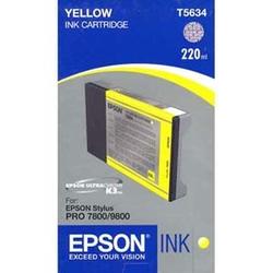 EPSON ULTRCHRM INK 220ml f/7800/9800-YELLOW