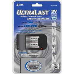 Ultralast UL-CR123RK CR123 Photo NiMH Rechargeable Battery Kit