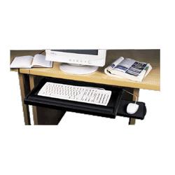 Compucessory Underdesk Keyboard Drawers, 22-1/2 x11-3/4 x2-3/16 , Black (CCS25005)