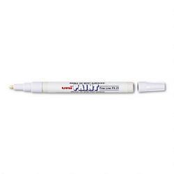 Faber Castell/Sanford Ink Company Uni®-Paint Opaque Oil-Based Paint Marker, 1.5mm Fine Point, White (SAN63713)