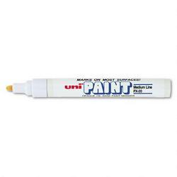 Faber Castell/Sanford Ink Company Uni®-Paint Opaque Oil-Based Paint Marker, 4.5mm Medium Point, White (SAN63613)