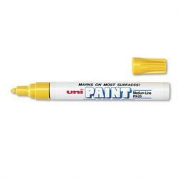 Faber Castell/Sanford Ink Company Uni®-Paint Opaque Oil-Based Paint Marker, 4.5mm Medium Point, Yellow (SAN63605)