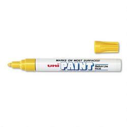 Faber Castell/Sanford Ink Company Uni®-Paint Opaque Oil-Based Paint Marker, 4.5mm Medium Point, Yellow (SAN63605)
