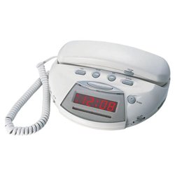 Nw Bell Unical Corded Phone - 1 x Phone Line(s) - White