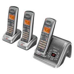Uniden DECT 6.0 Cordless Phone - 1 x Phone Line(s) - Dark Silver