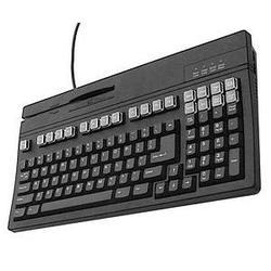 UNITECH AMERICA Unitech K2724U-B Keyboard - USB - QWERTY - 104 Keys - Black