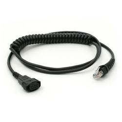 UNITECH AMERICA Unitech Wand Emulation Interface Cable - 1 x RJ-50 - 1 x DB-9 - 4.5ft - Black