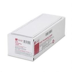 Universal Office Products Universal Office 1-Across Dot Matrix Printer Label - 5000 / Box - White (70104)