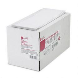 Universal Office Products Universal Office 1-Across Dot Matrix Printer Label - 5000 / Box - White (70114)