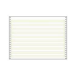 Universal Office Products Universal Office 1-Part Computer Printout Paper - 11 x 15 - 15lb - 3000 x Sheet - White Bar