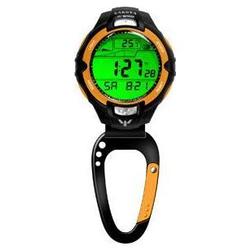 Dakota Watches Uv/temp Sensor Clip, Orange Bezel, Carabineer Clip