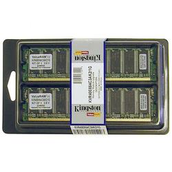 Kingston VALUERAM - MEMORY - 1024 MB ( 2 X 512 MB ) - DIMM 184-PIN - DDR - 400 MHZ / PC32