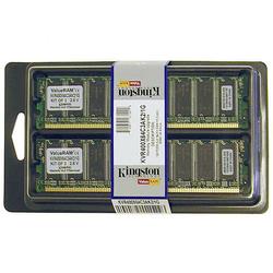 Kingston VALUERAM - MEMORY - 1024 MB ( 2 X 512 MB ) - DIMM 184-PIN - DDR - 400 MHZ / PC32