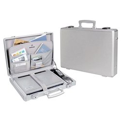 Vanguard Deluxe 3 Designer II Business Case - Aluminum - Silver