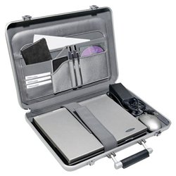 Vanguard Torino 62 Notebook Case - Clam Shell - Aluminum - Silver